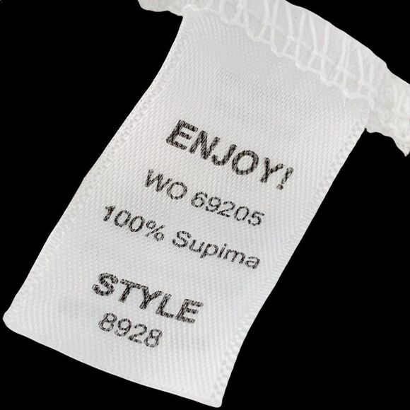 Michael Stars white supima cotton o/s side tie long sleeve tunic top nwot - Picture 5 of 6